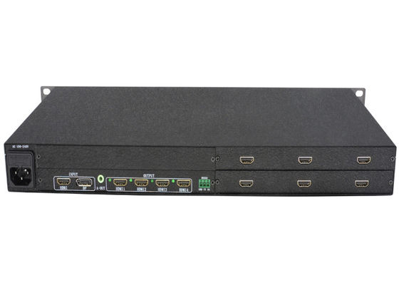 4K 60Hz HDMI 2.0 ইনপুট ভিডিও ওয়াল কন্ট্রোলার ছয় 1080p আউটপুট 3x2