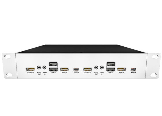 মডুলার ফাইবার KVM ম্যাট্রিক্স TX/RX নোড 4K60 4:4:4 আউটপুট, SFP এবং ভিডিও ওয়াল কার্ড সামঞ্জস্যপূর্ণ ফাইবার KVM সুইচ