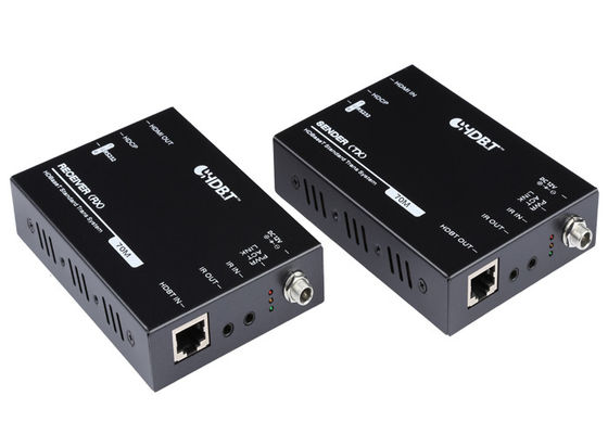 70 মিটার ( 228 ফুট ) HDBaseT HDMI 2.0 এক্সটেন্ডার 4K @ 60Hz 4 : 4 : 4 সহ Cat6 এর উপরে সেট করুন