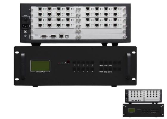গুণ  HDBaseT HDMI Video Wall Processor 4x4 4x3 3x4 2x4 16 Input 16 Output কারখানা