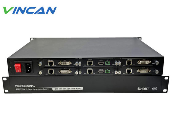 4K HDMI HDBaseT ভিডিও এক্সটেন্ডার ট্রান্সমিটার 6 পোর্ট সহ 70M