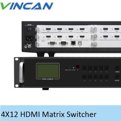 2x2 1x2 3x3 মাল্টি ফরম্যাট LCD ভিডিও ওয়াল কন্ট্রোলার BNC মহিলা সিস্টেম