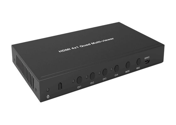 1XHDMI আউটপুট এবং 1XVGA আউটপুট সহ 4 ইনপুট Hdmi 4K কোয়াড মাল্টিভিউয়ার