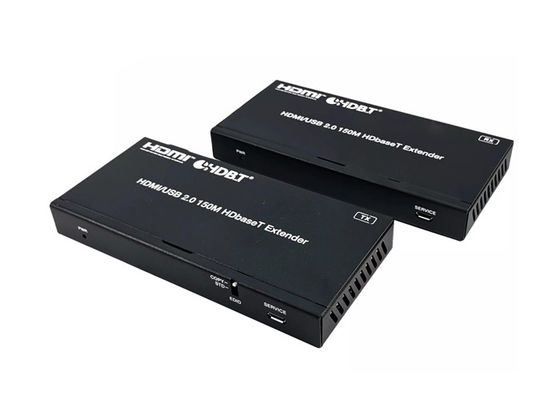 18Gbps HDBaseT HDMI2.0 150 মিটার HD ভিডিও এক্সটেন্ডার ইউএসবি 2.0 সহ