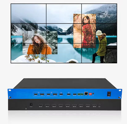 4k60 এইচডিএমআই ম্যাট্রিক্স সুইচার 3x3 3x4 3x5 3x6 ভিডিও প্রসেসর ভিডিও ওয়াল প্রসেসর
