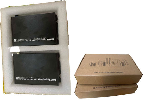 20KM ট্রান্সমিশন দূরত্ব HDMI ভিডিও পারফরম্যান্সের জন্য ফাইবার অপটিক ট্রান্সমিটার