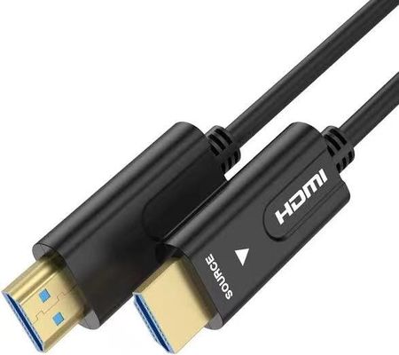 রেজোলিউশন 4K HDMI ফাইবার অপটিক ক্যাবল HDMI 2.0 শূন্য সংকেত ক্ষতির সাথে সামঞ্জস্যপূর্ণ