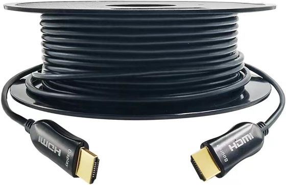 উচ্চ পারফরম্যান্স অডিও এবং ভিডিও HDMI ফাইবার অপটিক ক্যাবল 4K পর্যন্ত 10m 50m