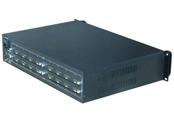 পাওয়ার সাপ্লাই অডিও সাপোর্ট এবং এসি সহ HDMI ম্যাট্রিক্স সুইচার 8x8 4x4