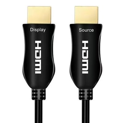 4K HDMI2.0 ফাইবার অপটিক ক্যাবল 48 গিগাবাইট / সেকেন্ড উচ্চ গতির HDMI ফাইবার অপটিক ক্যাবল