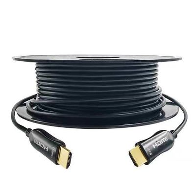 4K HDMI2.0 ফাইবার অপটিক ক্যাবল 48 গিগাবাইট / সেকেন্ড উচ্চ গতির HDMI ফাইবার অপটিক ক্যাবল