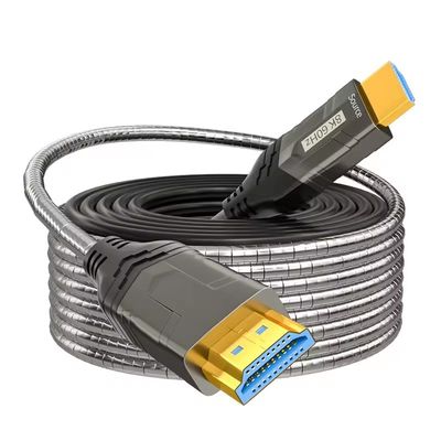 ডিভিআই ডিসপ্লেপোর্ট সহ অতি উচ্চ গতির 4K HDMI ফাইবার অপটিক ক্যাবল