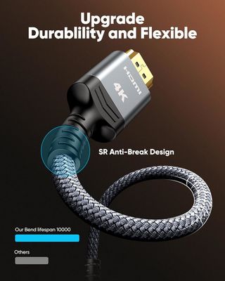 4K 60Hz HDMI ফাইবার অপটিক্যাল ক্যাবল - দীর্ঘ দূরত্বের HDMI ট্রান্সমিশন