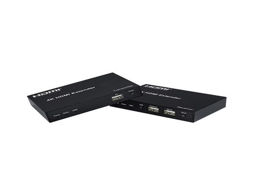 150M 4K 30Hz HDMI KVM ইউএসবি পোর্ট HDBaseT এক্সটেন্ডার Cat 5e/Cat6 এর মাধ্যমে