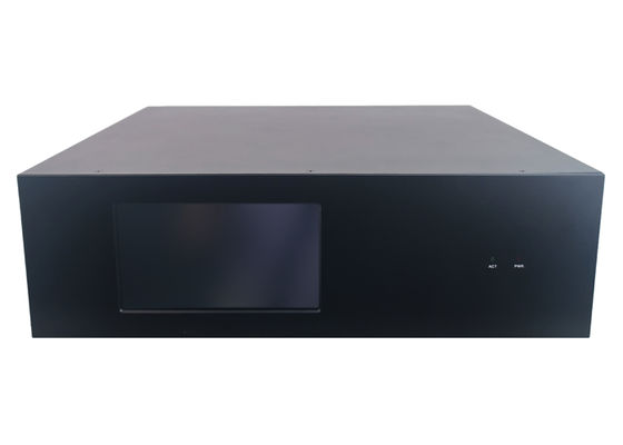 16x16 মডুলার HDMI ভিডিও ওয়াল প্রসেসর 4K60 4:4:4 এবং মাল্টি-উইন্ডো ডিসপ্লে সহ ভিডিও ওয়াল কন্ট্রোলার সিস্টেমের জন্য