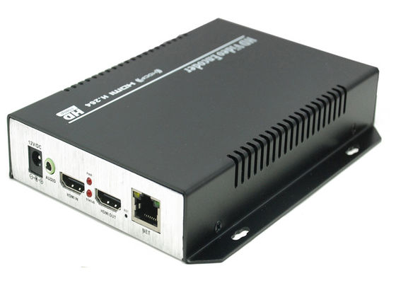 HDMI লুপ আউট ওয়েব কনফিগারেশন সহ হাই প্রোফাইল HDMI H.264 এনকোডার