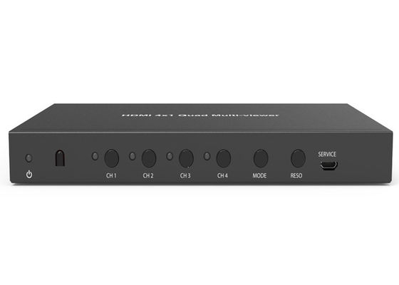 HDMI কোয়াড 4x1 মাল্টিভিউয়ার সর্বোচ্চ 1920×1080P 60Hz ভিডিও রেজোলিউশন