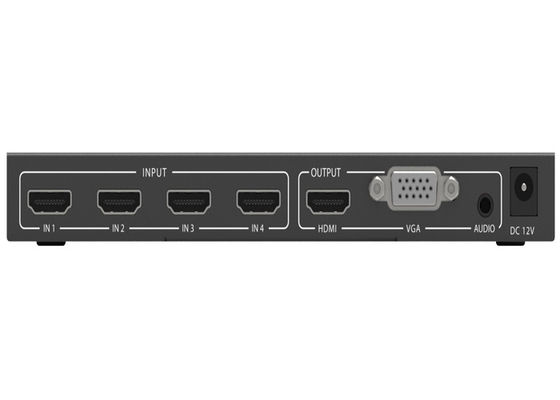 HDMI কোয়াড 4x1 মাল্টিভিউয়ার সর্বোচ্চ 1920×1080P 60Hz ভিডিও রেজোলিউশন