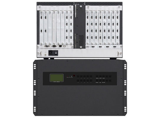 7U 4K HDMI ভিডিও ওয়াল কন্ট্রোলার 4 Ch ইনপুট 16 Ch 1080P HDMI আউটপুট
