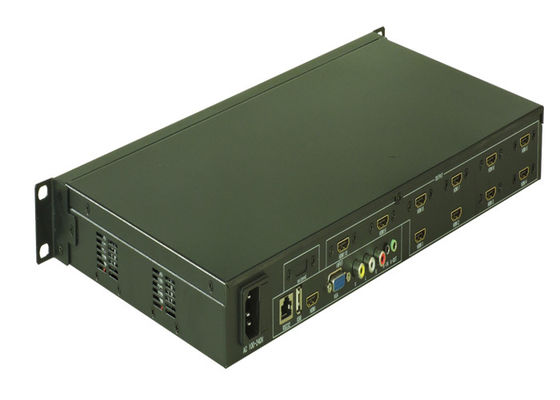 5x2 LCD ভিডিও ওয়াল কন্ট্রোলার USB HDMI VGA ভিডিও AV TV প্রসেসর