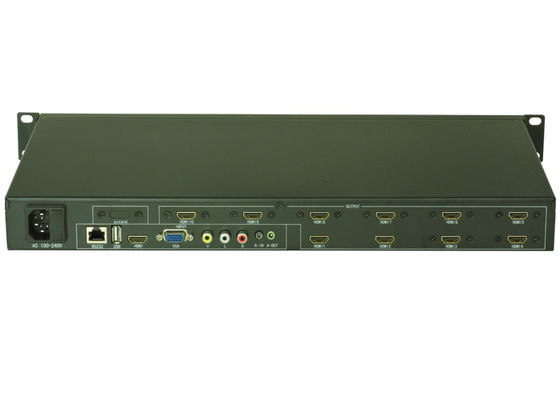 5x2 LCD ভিডিও ওয়াল কন্ট্রোলার USB HDMI VGA ভিডিও AV TV প্রসেসর
