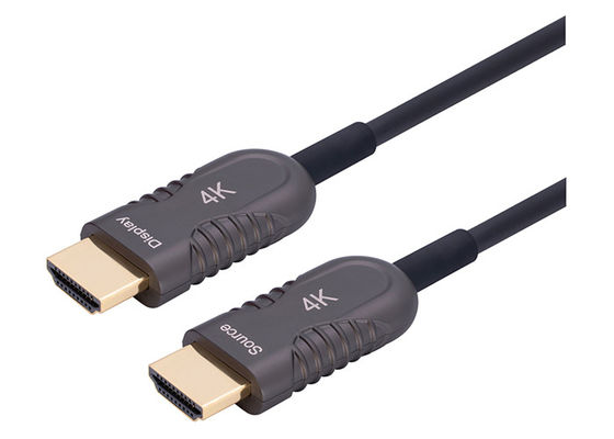 কাস্টম দৈর্ঘ্য সর্বাধিক 100m HDMI ফাইবার অপটিক কেবল টাইপ A থেকে টাইপ A