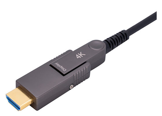 EDID CEC HDCP2.2 HDR HDMI ফাইবার অপটিক কেবল সামঞ্জস্যপূর্ণ EMI RFI