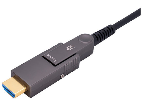 EDID CEC HDCP2.2 HDR HDMI ফাইবার অপটিক কেবল সামঞ্জস্যপূর্ণ EMI RFI