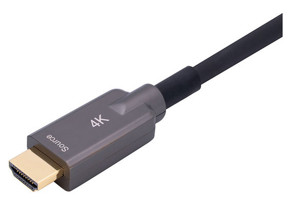 সাঁজোয়া HDMI 2.0 অপটিক্যাল কেবল 200CU স্টেইনলেস স্টীল নির্মাণ