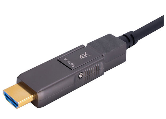 আর্মার্ড অ্যাক্টিভ 200CU 4k HDMI ফাইবার অপটিক কেবল টাইপ ডি থেকে টাইপ ডি