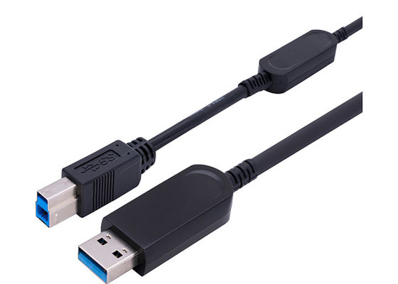 EDID CEC HDCP2.2 HDR সক্রিয় অপটিক্যাল কেবল USB 3.0 AM থেকে BM