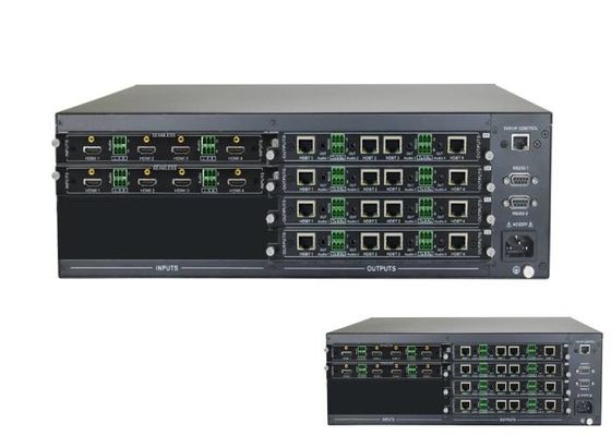 কাস্টম মেড 8X16 HDMI সুইচ স্প্লিটার HDMI ইনপুট এবং HDBaseT আউটপুট