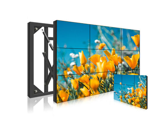 200W কম্পিউটার কেন্দ্রীভূত নিয়ন্ত্রণ 49in BOE LCD ভিডিও ওয়াল