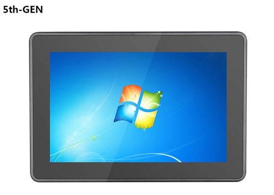 RoHS Windows 10 ফ্যানলেস ইন্ডাস্ট্রিয়াল টাচস্ক্রিন কম্পিউটার