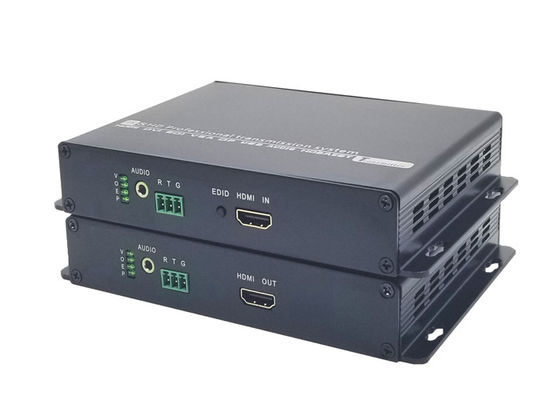 RS232 পোর্ট HDMI ভিডিও এক্সটেন্ডার 1920x1200 3Gbps ওভার ফাইবার অপটিক