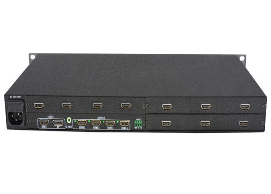 নয়টি 1080p আউটপুট 3x3 ভিডিও ওয়াল কন্ট্রোলার 4K 60Hz HDMI 2.0 ইনপুট