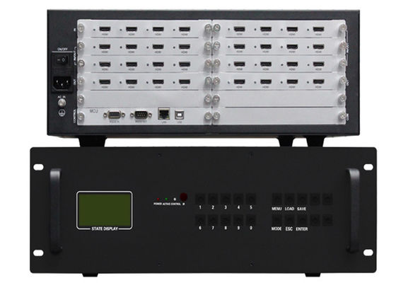 16 চ্যানেল HDMI ভিডিও ওয়াল কন্ট্রোলার 4x4, 3x2, 3x3 এবং কাস্টম তৈরি সমর্থিত