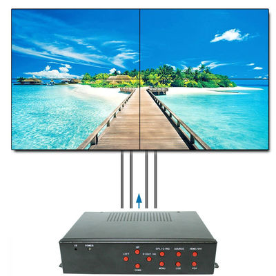 HDCP মুভি 2x2 HDMI ভিডিও ওয়াল কন্ট্রোলার এবং প্রসেসর 1X2 1X3