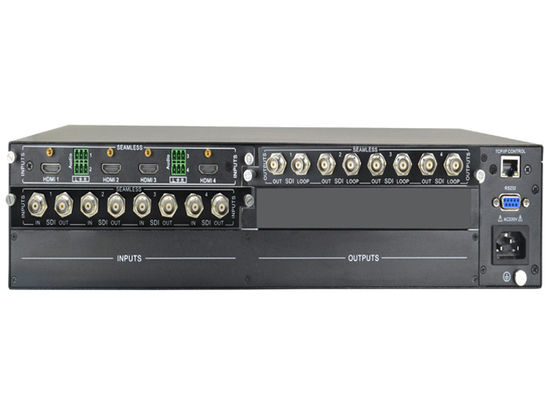 4K Hdmi ভিডিও অডিও ম্যাট্রিক্স সুইচার Hdbaset ম্যাট্রিক্স 4x4 8x8 4x2