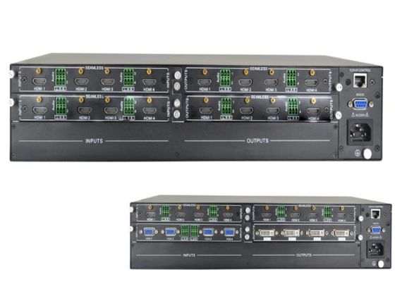 8 ইনপুট এবং 8 আউটপুট HDMI ভিডিও ম্যাট্রিক্স সুইচার সাপোর্ট ওয়েব কন্ট্রোল এবং RS-232, ইথারনেট কন্ট্রোল